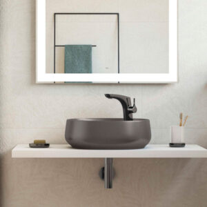 LAVABO BEYOND S/ENCIMERA 56X43 ONYX