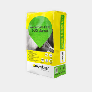 WEBERCOL FLEX DUO BLANCO 25 KG