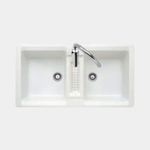 FREGADERO CHEF 2 BLANCO C7ELEM