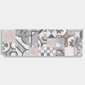 WORK GREY DECORO CENTURY 25X76 MARAZZI