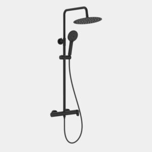 COLUMNA DUCHA VEGA PLUS NEGRO MATE