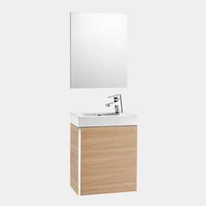 PACK MINI C/ARMARIO ESPEJO 450X250 ROBLE