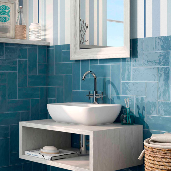 MAIOLICA BLUE STEEL 11X25 - Imagen 2