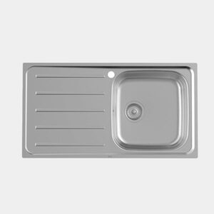 FREGADERO VICTORIA 1 CUBE Y ESCU IZQ 80X