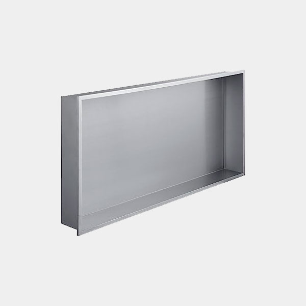 Hornacina Baño Empotrada 60x30 Inox Satinado