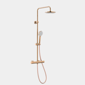 Columna Ducha Roca Even-T Oro Rosado