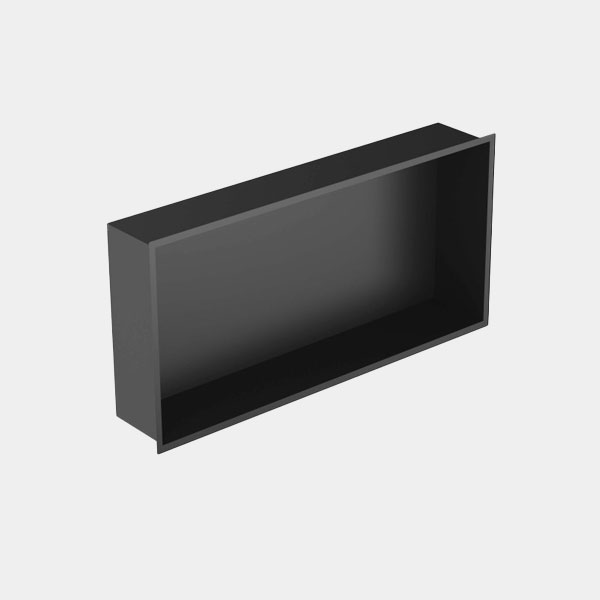 Hornacina ducha negra 30x60