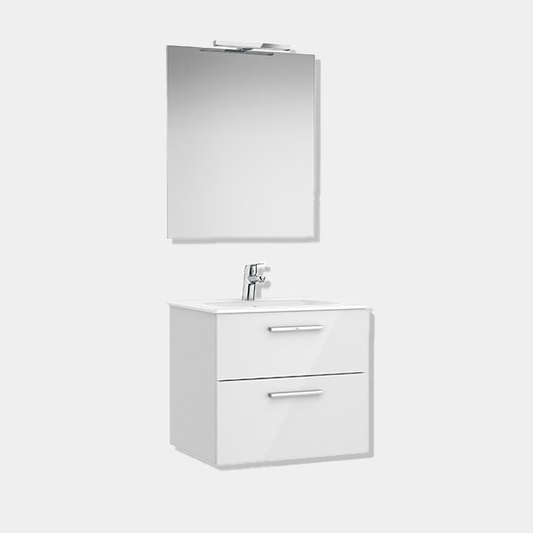 Mueble Roca Victoria 600 Blanco Brillo