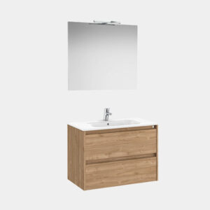 Mueble baño Roca Tenet 800 Nogal