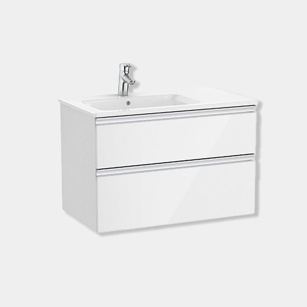 Mueble baño Roca The Gap 800 Lavabo Izquierda