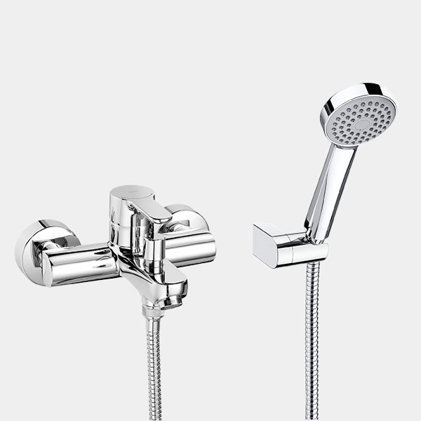 Grifo de Bañera y Ducha Roca L20 con Kit de Ducha