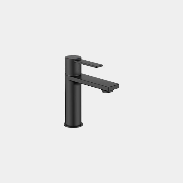 Grifo Lavabo Roca Targa Negro Mate