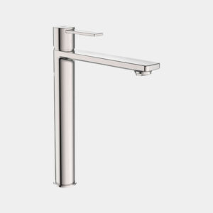 Grifo de Lavabo Alto Roca Targa Inox