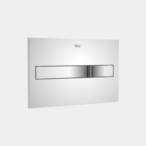 Placa de Accionamiento Roca PL2 Cromo Brillo