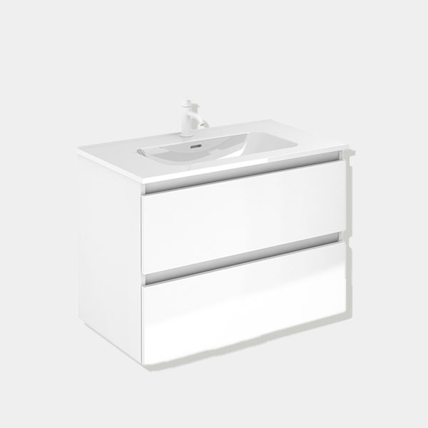 Mueble de baño Cheap Royo SET 80 Blanco Brillo