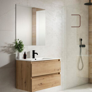 Mueble de Baño Viso Box 80 cm Roble Costa