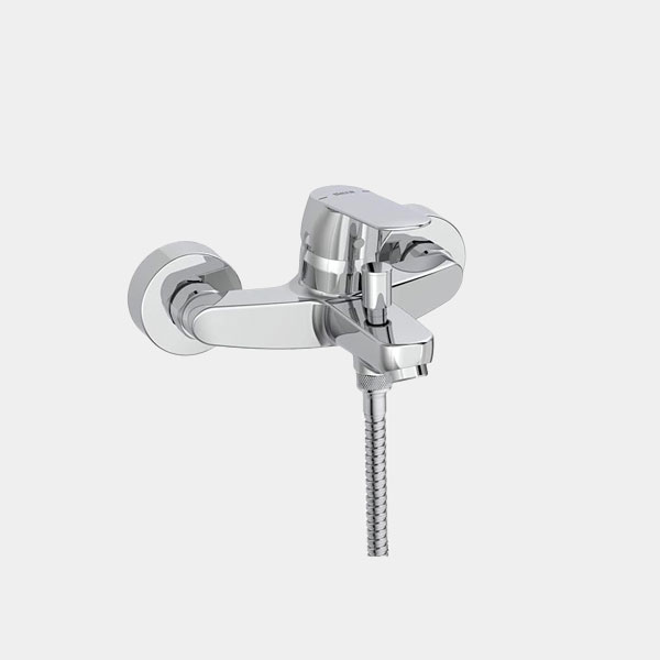 Grifería Baño-Ducha Roca Alfa Cromo
