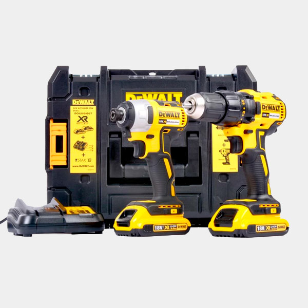DeWalt DCK2059D2T Kit 18V XR 2Ah